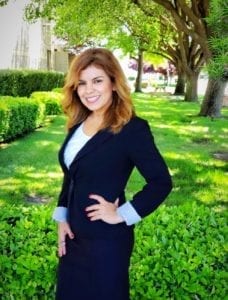 woman wearing a blazer